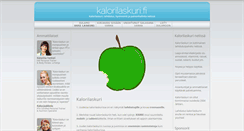 Desktop Screenshot of kalorilaskuri.fi